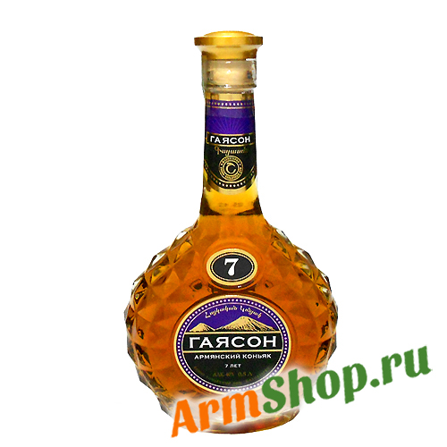 Армянский Коньяк Коллекция "ГАЯСОН" (Brilliant) 0,5л 40% 7 лет выдержки "Шахназарян ВКД"