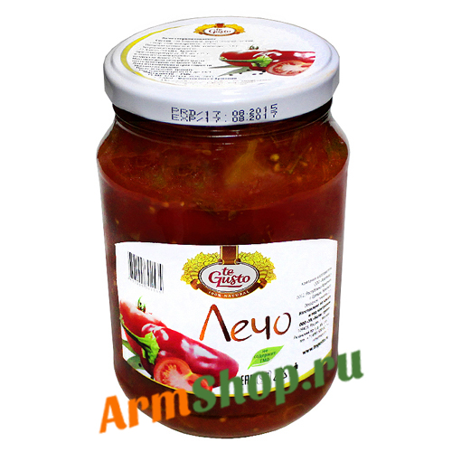 Лечо 750 гр te Gusto