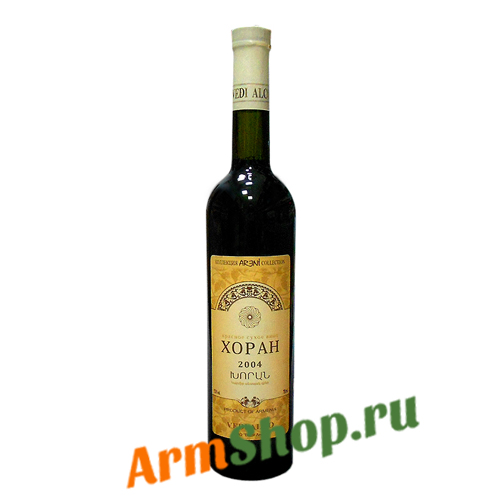 Вино Хоран Красное сухое 0,75л 13%