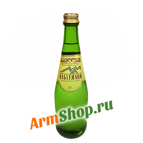 Минеральная вода "Набеглави" газированная 0,5л cт. винт.