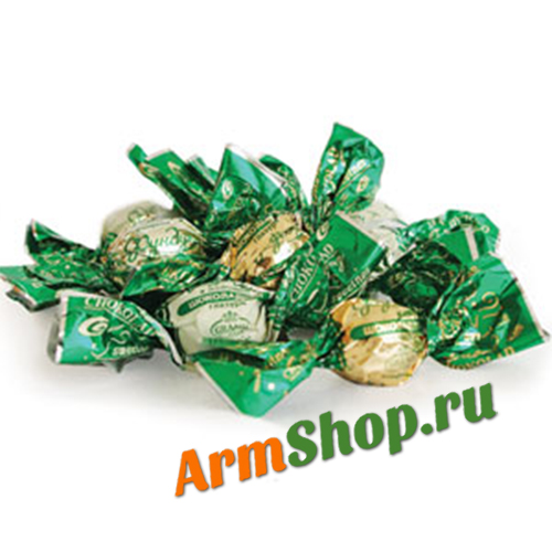 Конфеты Grand Dian Фундук в белой шоколадной глазури 3кг
