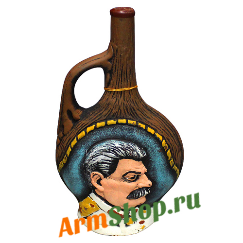 Вино Саперави красное сухое "Сталин" 1,0л 10,5-13% "Кварельский погреб"