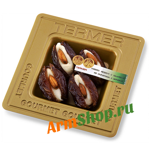 Финики Меджул с марципаном и миндалем, TER-MER,  120 гр