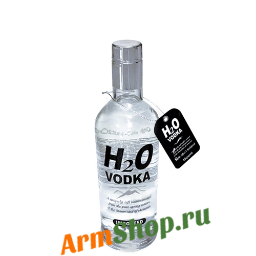 Водка премиум класса H2O 0,5 л 40% ARSSI ALLIANCE