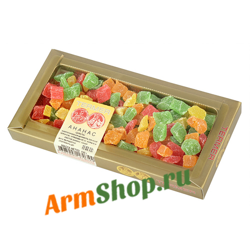 Цукаты ананас 150 гр "TER-MER"