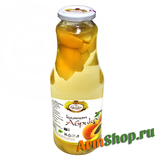 Компот из Абрикосов, te Gusto, 1060 г.