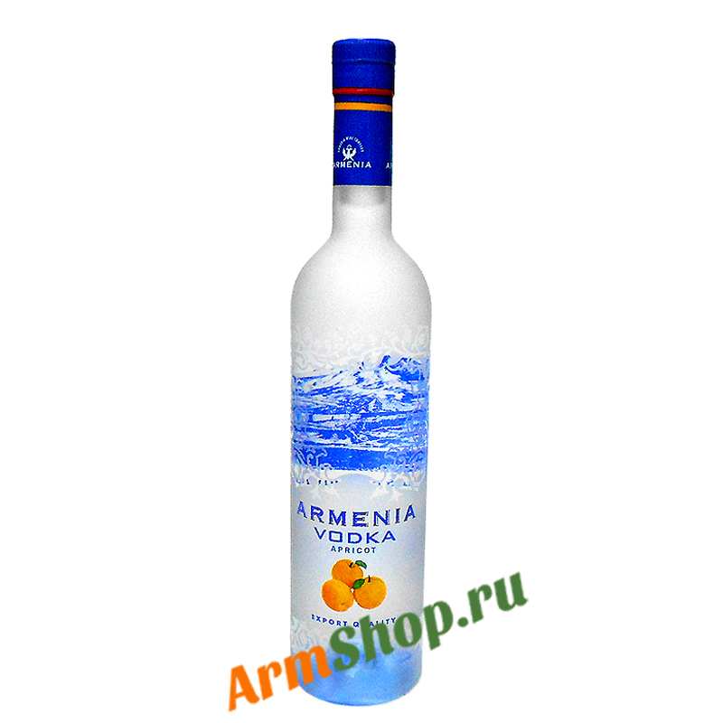 Водка Армения абрикосовая 0,5л 40% Армения Вайн