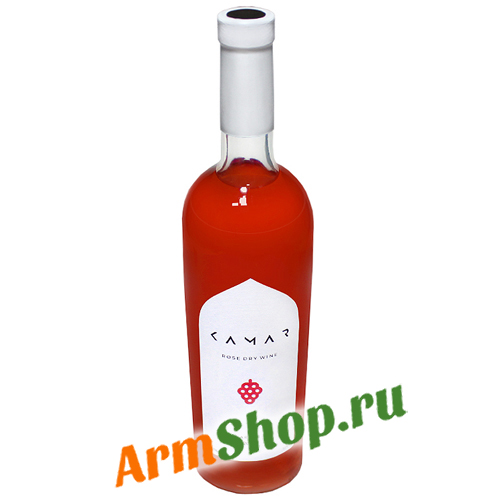 Вино Армянское "Камар" Розовое сухое 12% 0,75л "Прошянский КЗ" 2018