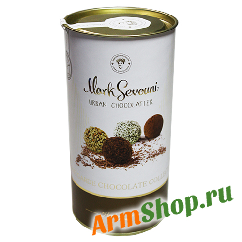 Набор шоколадных конфет "Авангард" в тубусе 230 гр "Mark Sevouni" 