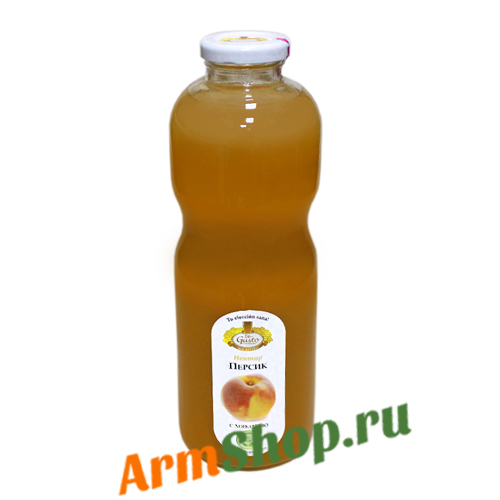 Персиковый нектар с мякотью 0,85 л ст. "te Gusto"