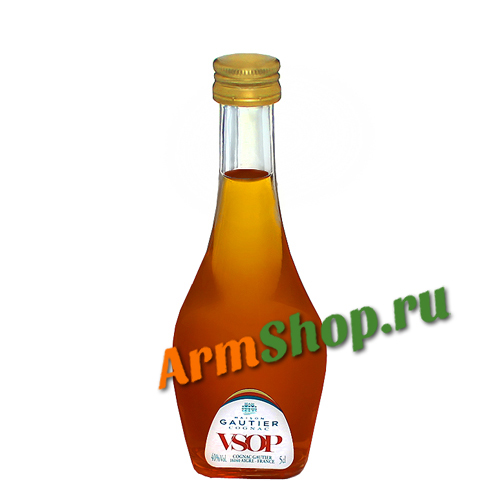 Коньяк Миньон GAUTIER VSOP, 0,05л, 40%, выдержка-4 г., (Коньяк Готье/Жемако)