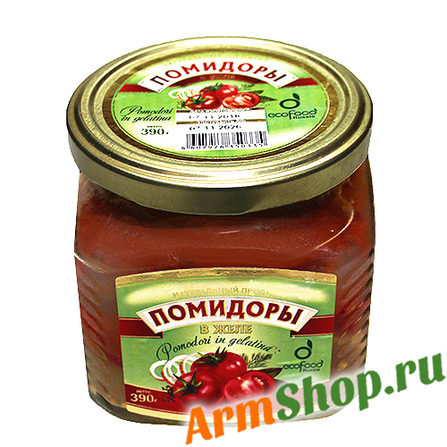 Помидоры в желе 390 гр "ЭКО ФУД"