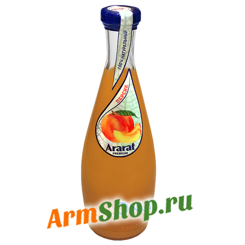 Персиковый нектар с мякотью "Ararat Premium" 0,75 л ст. ТД "Армениум"